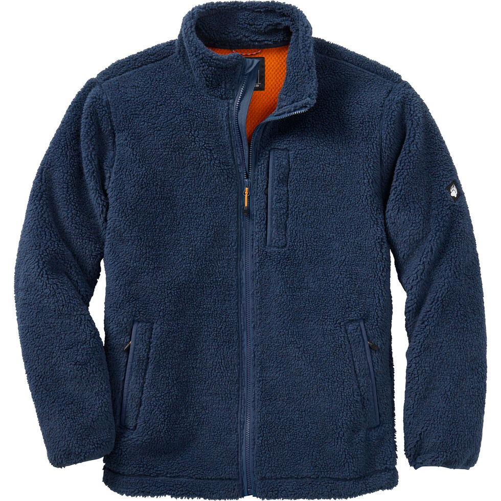Men's AKHG Kindler Pile Fleece Full Zip Jacket | Duluth Trading Company