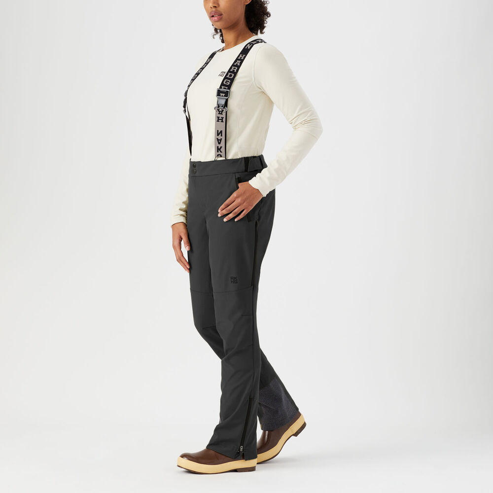Women's AKHG Free Clime Softshell Suspender Pants Main Image