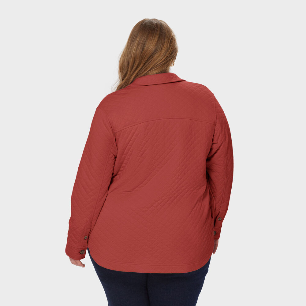 Women's Plus AirLoc Quilted Shirt Jac Main Image