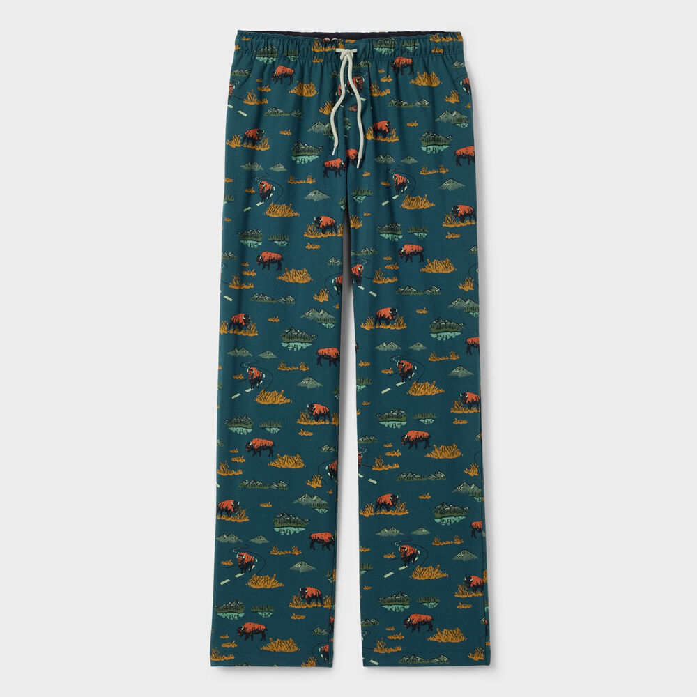 Men's Lumber Jams Cotton Pajama Bottoms Main Image