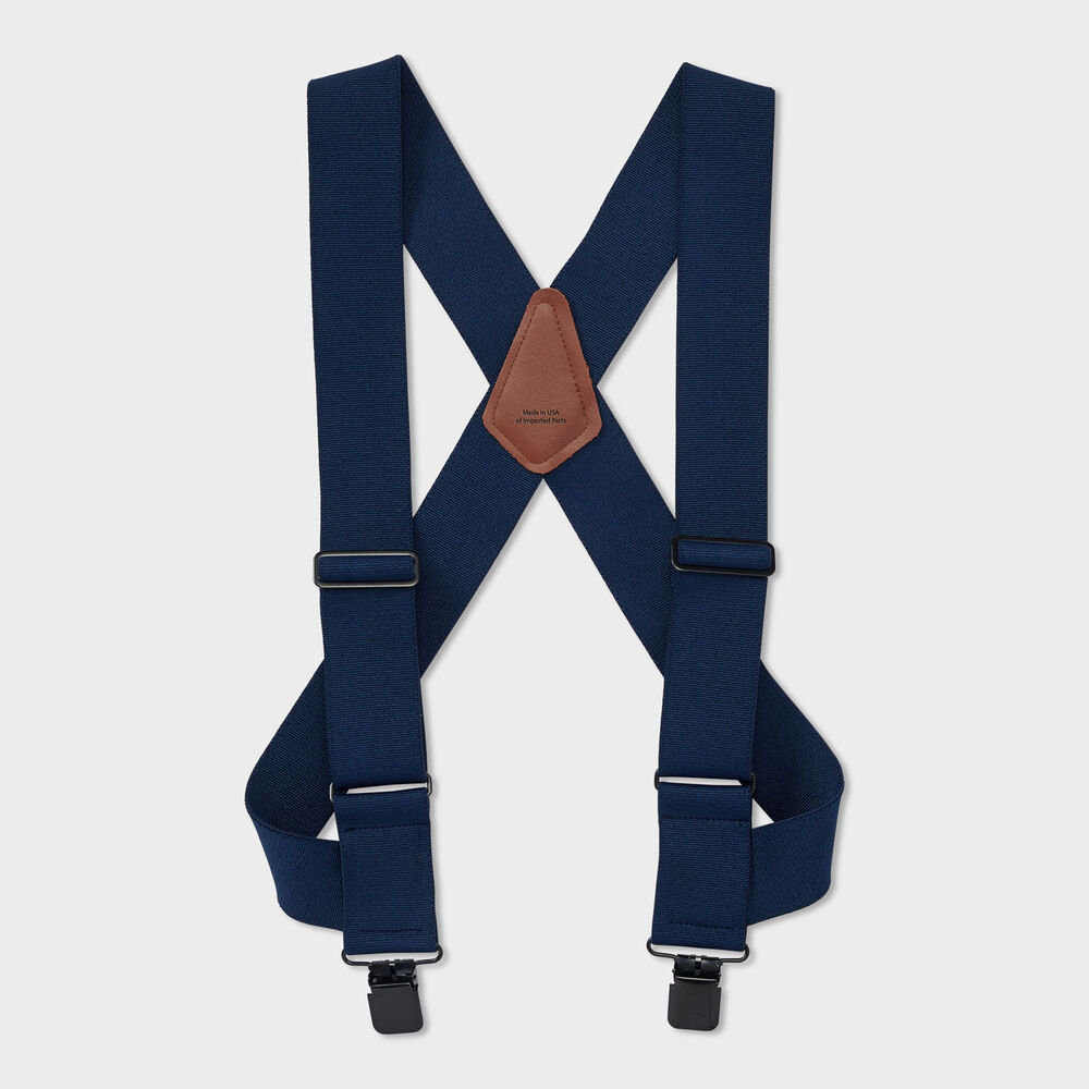Duluth Regular Side Clip Suspenders NVY ONESIZE Main Image