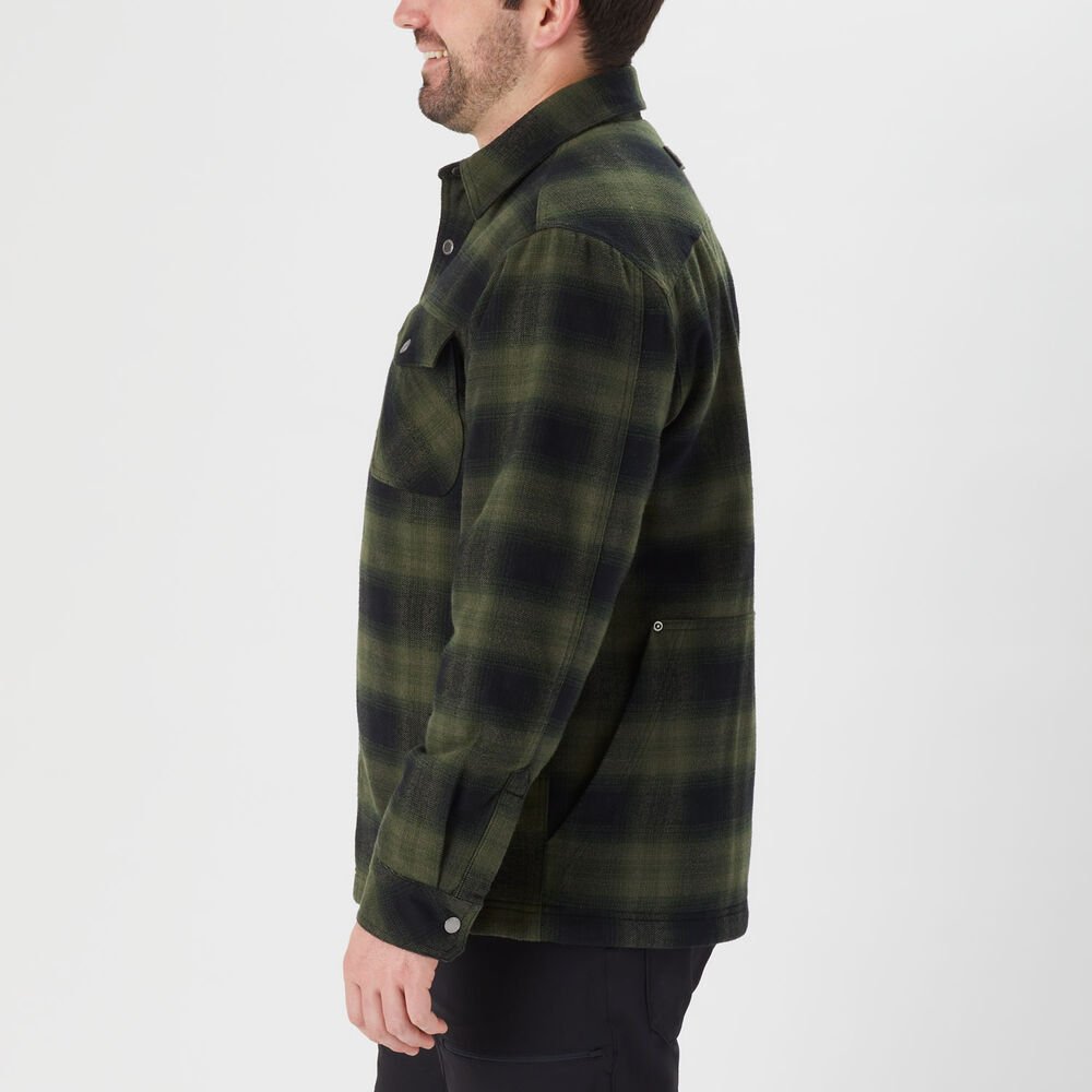 Men's Folklore Flannel Insulated Shirt Jac Main Image