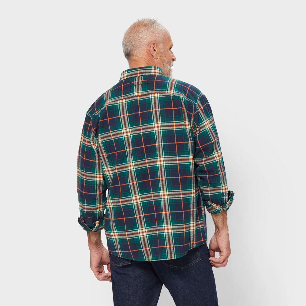 Men's Free Swingin' Flannel Untucked Shirt Main Image