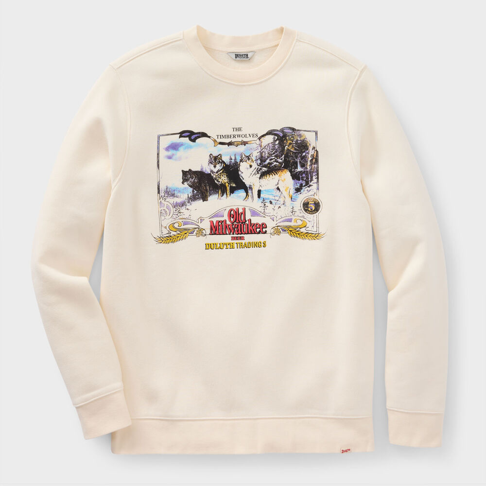 Men's Duluth Heritage Pullover Crew Sweatshirt Main Image