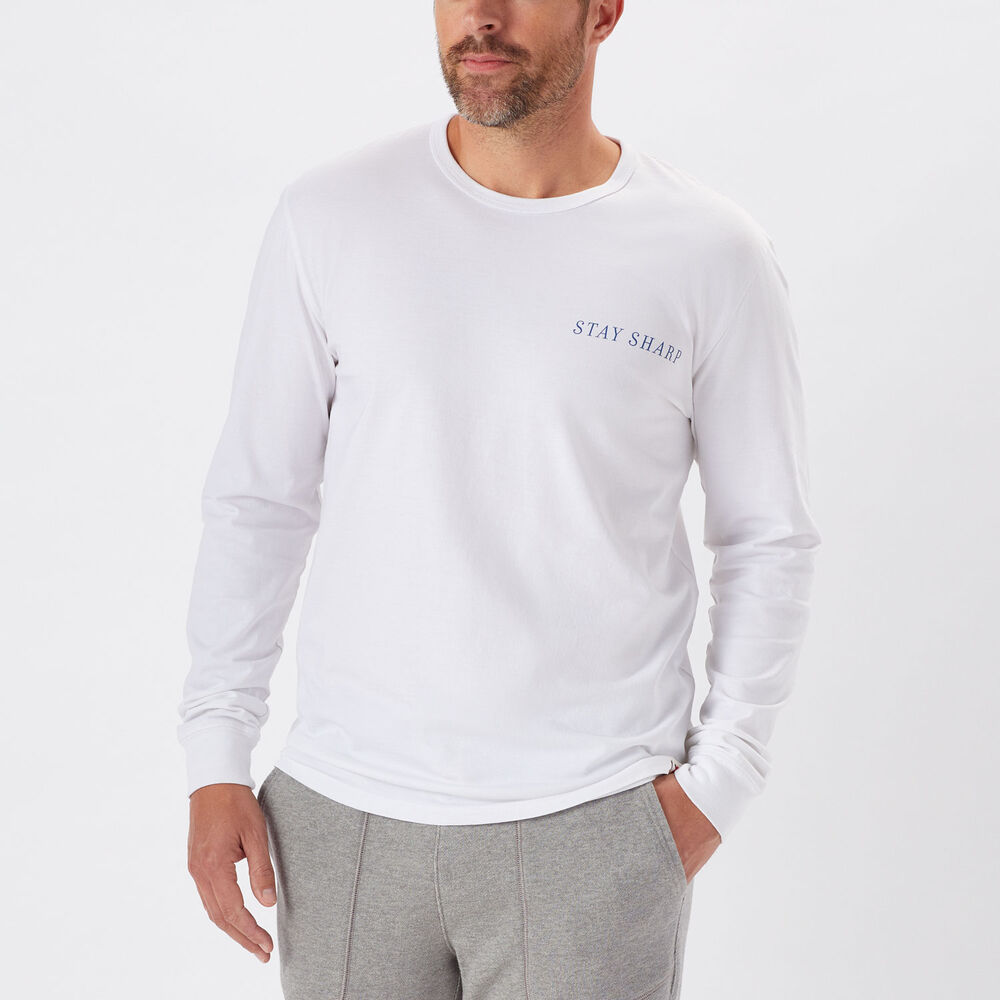 Men's Best Made Long Sleeve Supima Logo Tee Main Image