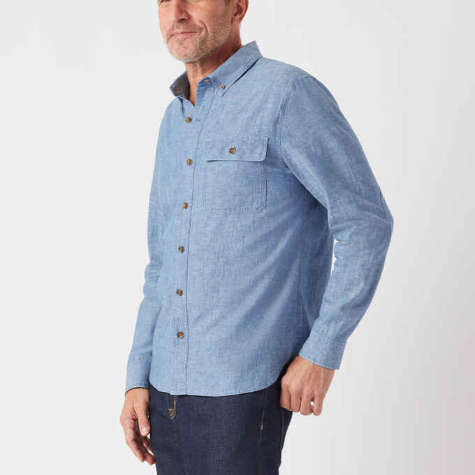 Men's Best Made Long Sleeve Standard Indigo Shirt