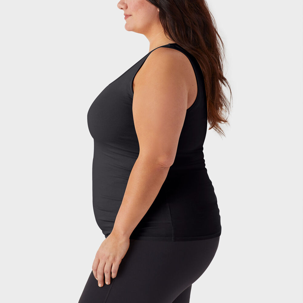 Women's Plus No-Yank Tank Main Image