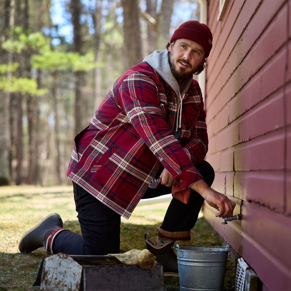 Men's Folklore Flannel Insulated Shirt Jac Main Image