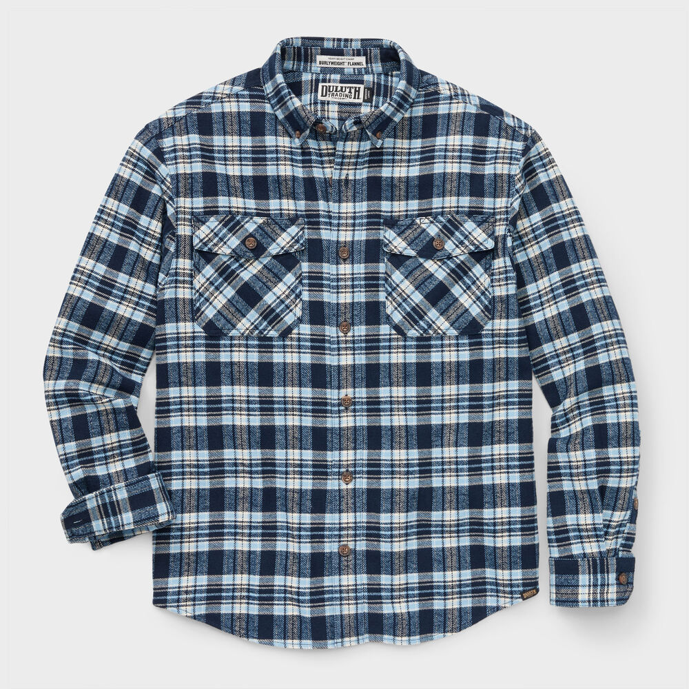 Men's Burlyweight Flannel Relaxed Fit Shirt Main Image