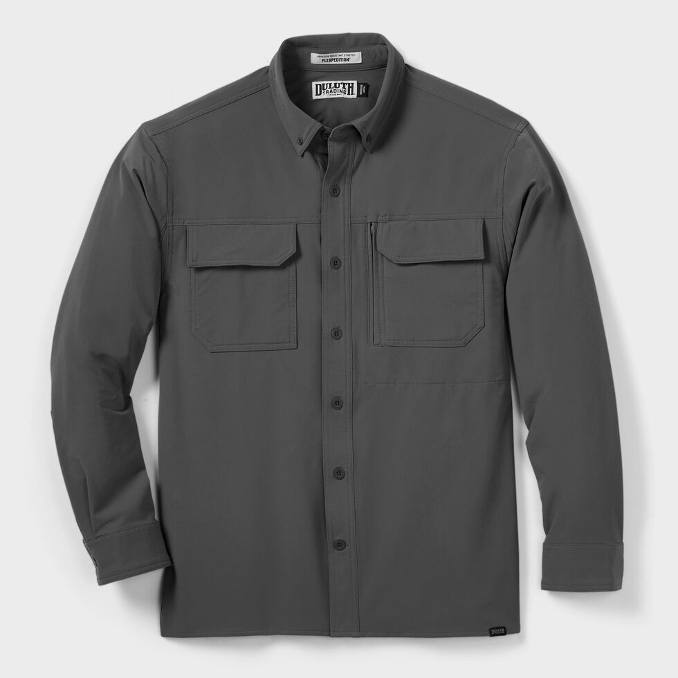 Men's Flexpedition Relaxed Fit Long Sleeve Shirt | Duluth Trading Company Men's Flexpedition Relaxed Fit Long Sleeve Shirt | Duluth Trading Company