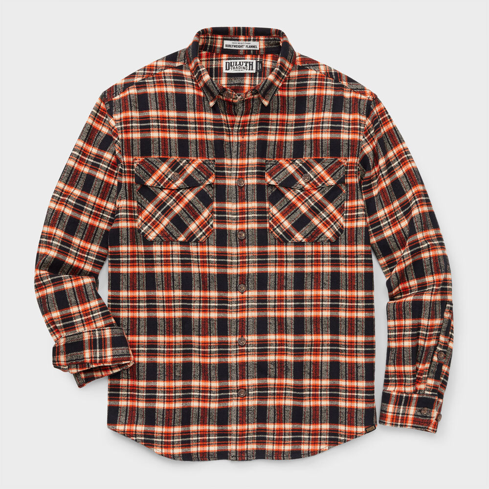 Men's Burlyweight Flannel Relaxed Fit Shirt Main Image