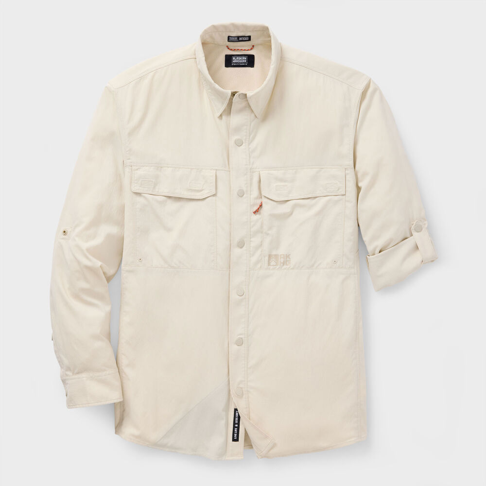 Men's AKHG Sol Survivor Snap-Front Long Sleeve Shirt Main Image