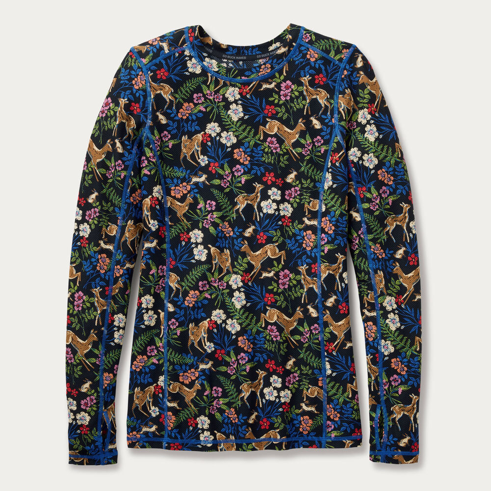 Women's Buck Naked Base Layer Top Main Image