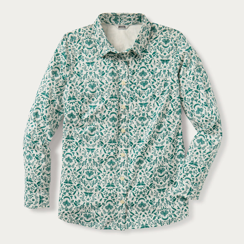 Women's Chick-Nic Long Sleeve Shirt Main Image