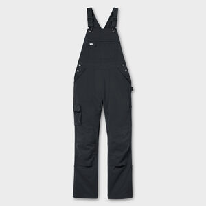 Women's Heirloom Gardening Bib Overalls BLK LRG 031