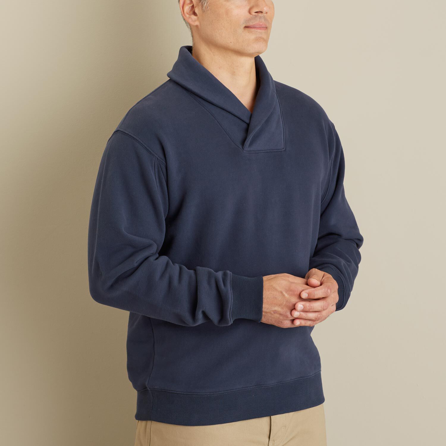 Men's No B.S. Fleece High-Neck Sweatshirt | Duluth Trading Company