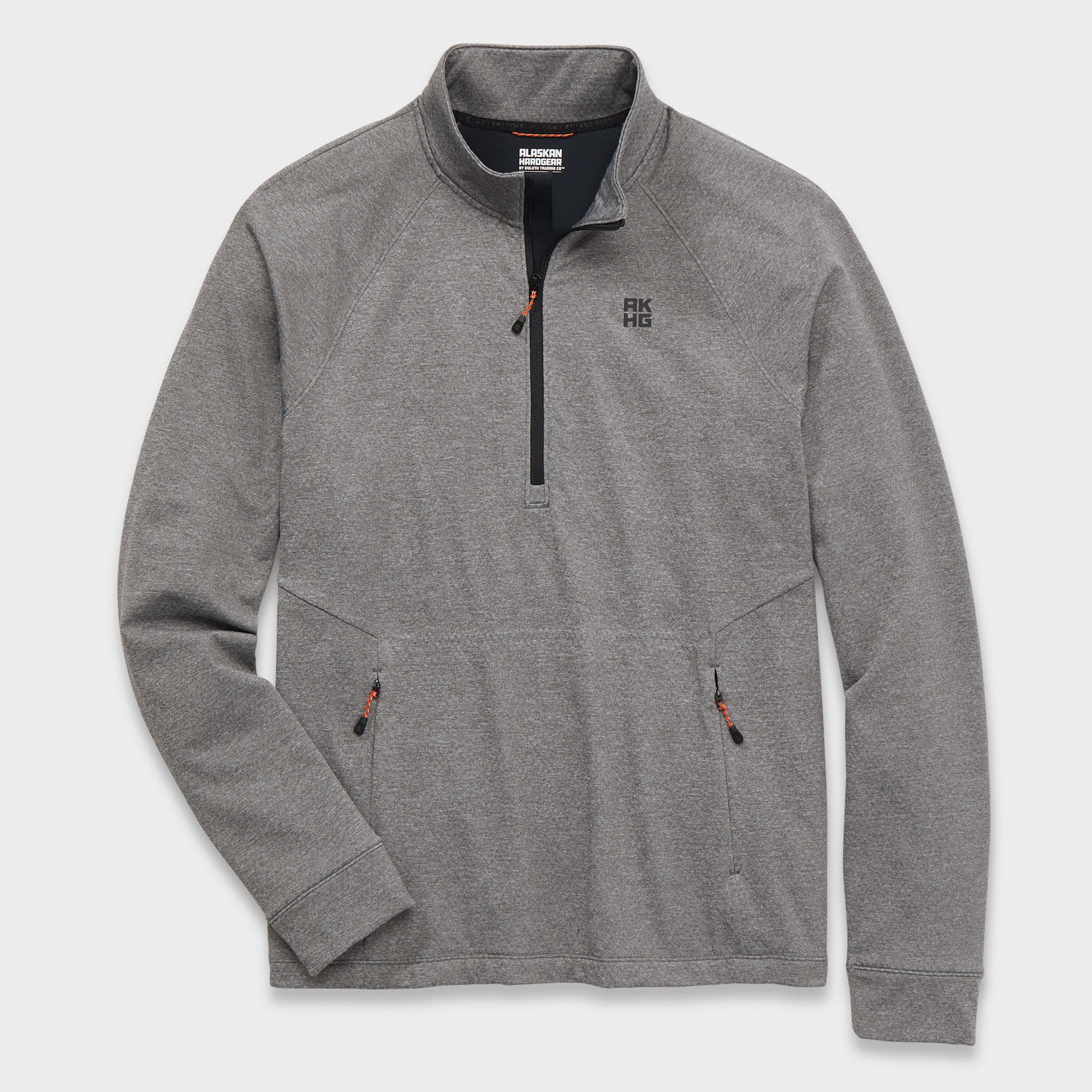 Men's AKHG Crosslayer Fleece Standard Fit 1/4 Zip Mock | Duluth