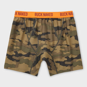 Men's Buck Naked Pattern Boxer Briefs IGC 4XL