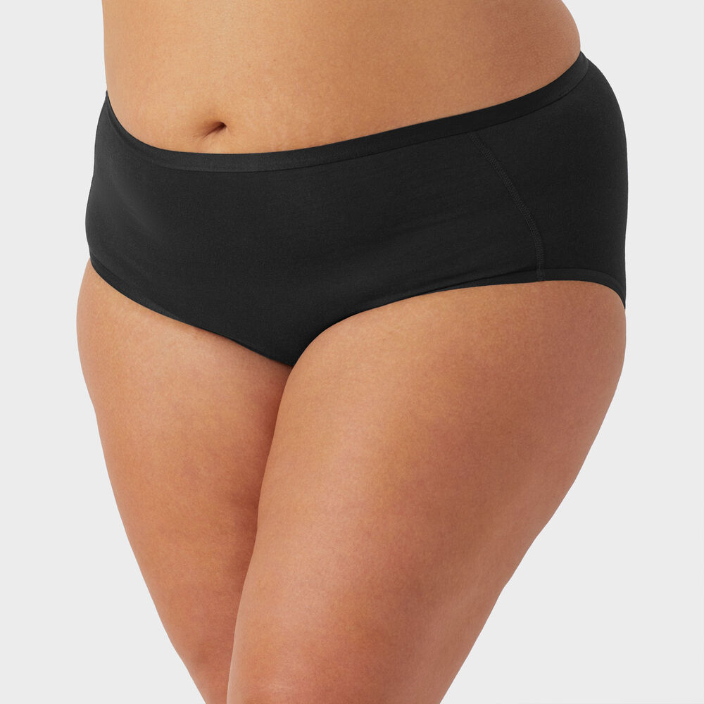 Women's Plus Free Range Organic Cotton Briefs Main Image