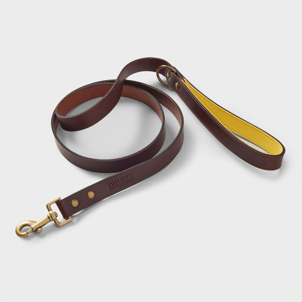 Buffalo Hide Dog Leash BRN Main Image