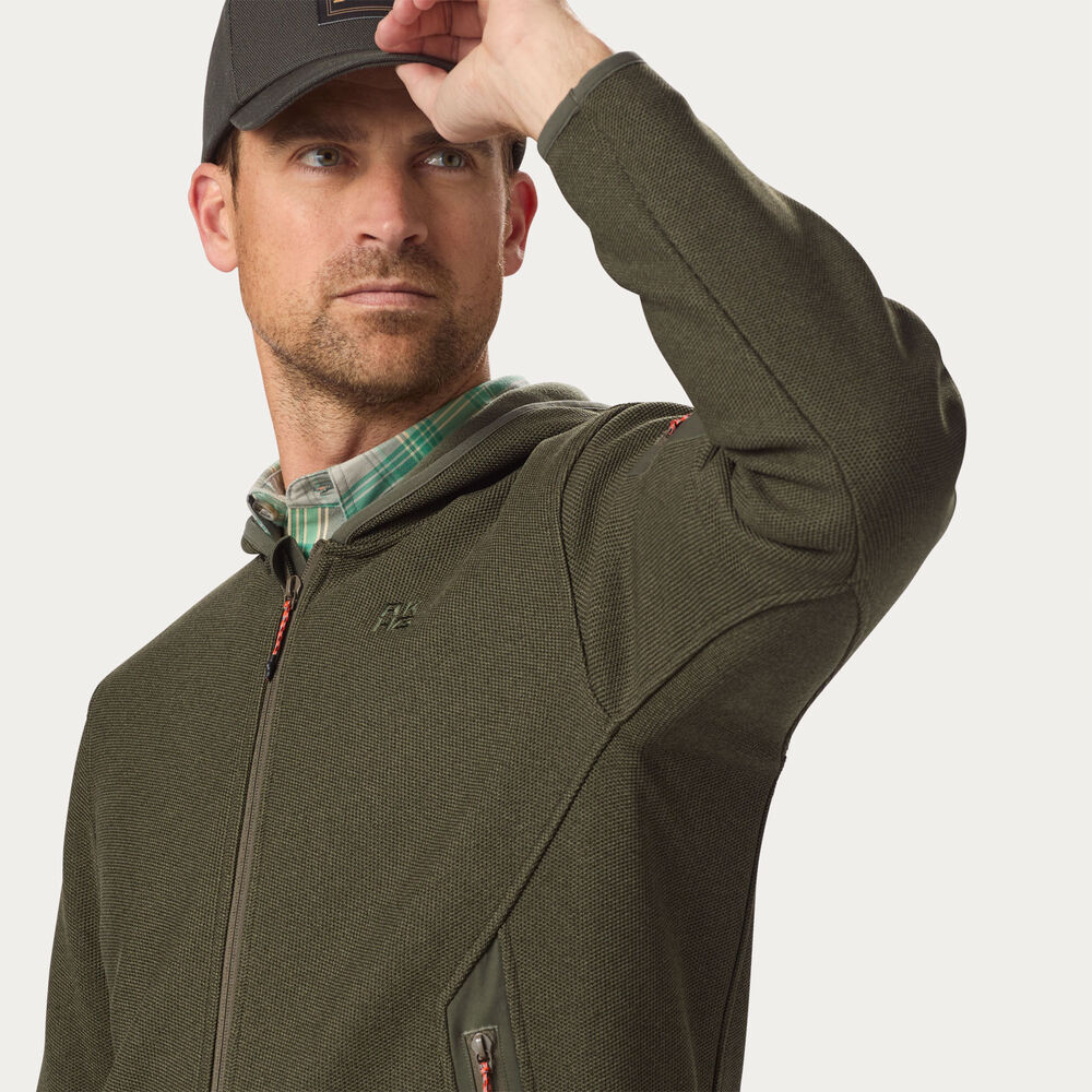 Men's AKHG Graveltec Full-Zip Hoodie Main Image