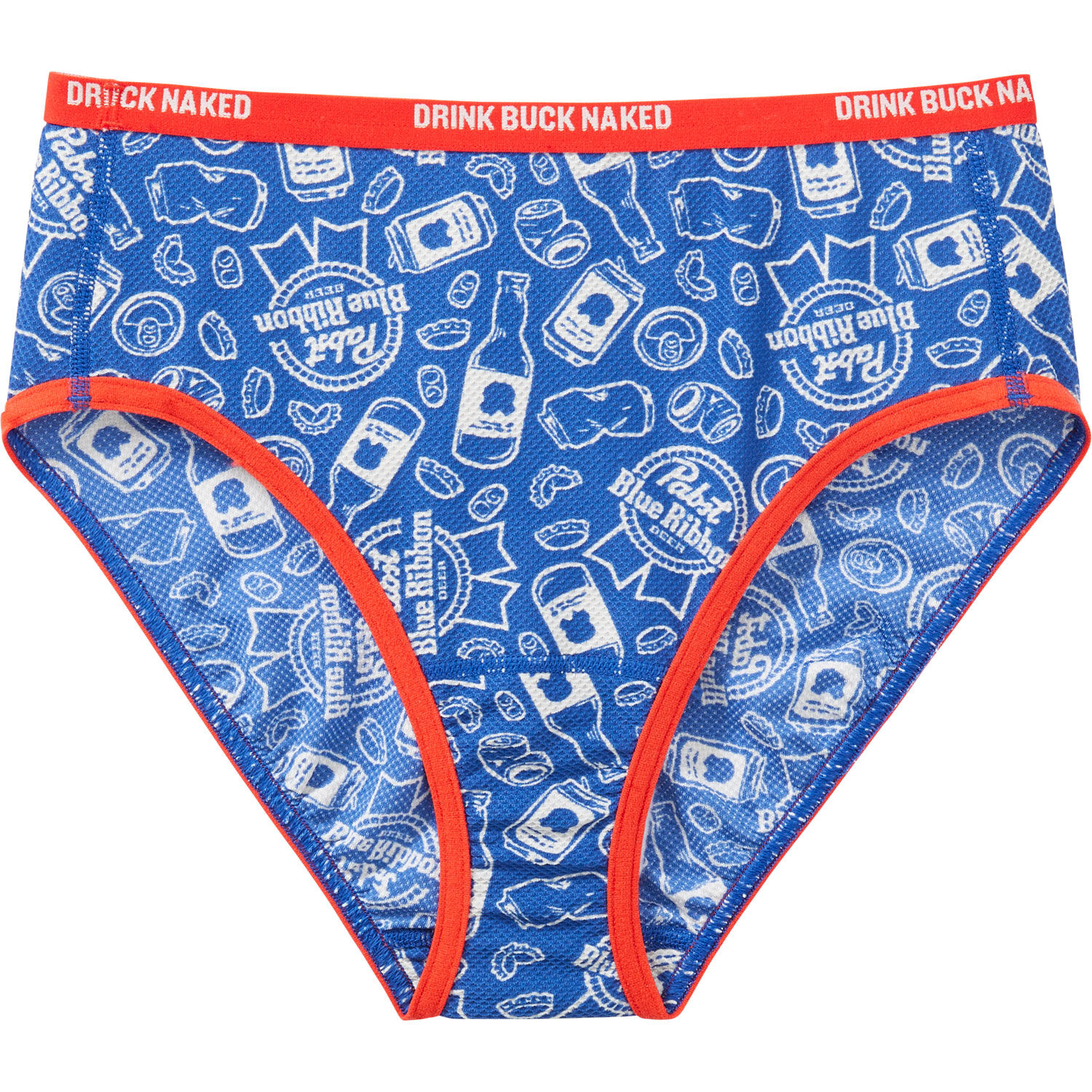 Women s Drink Buck Naked Print Briefs