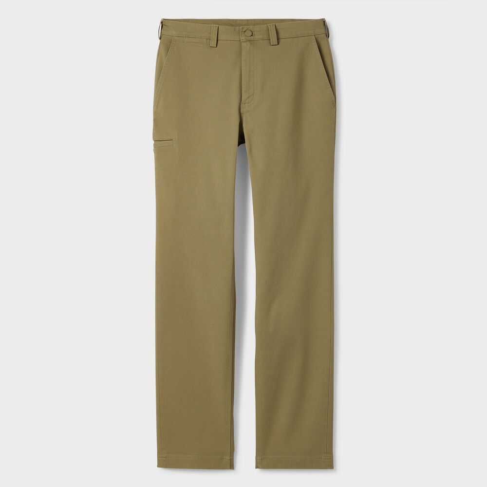 Men's DuluthFlex Ballroom Khaki Relaxed Fit Pants Main Image