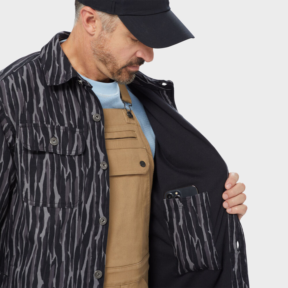 Men's Jersey-Lined Fire Hose Shirt Jac Main Image