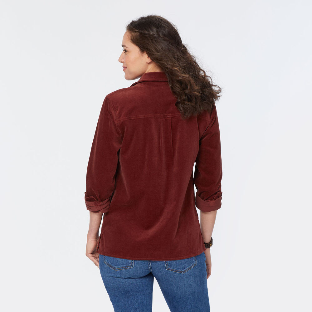 Women's Corduroy Popover Shirt Main Image