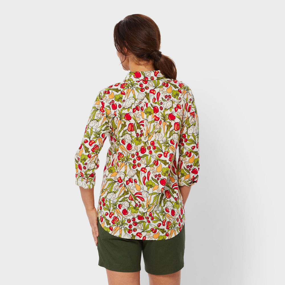 Women's Chick-Nic Long Sleeve Shirt Main Image