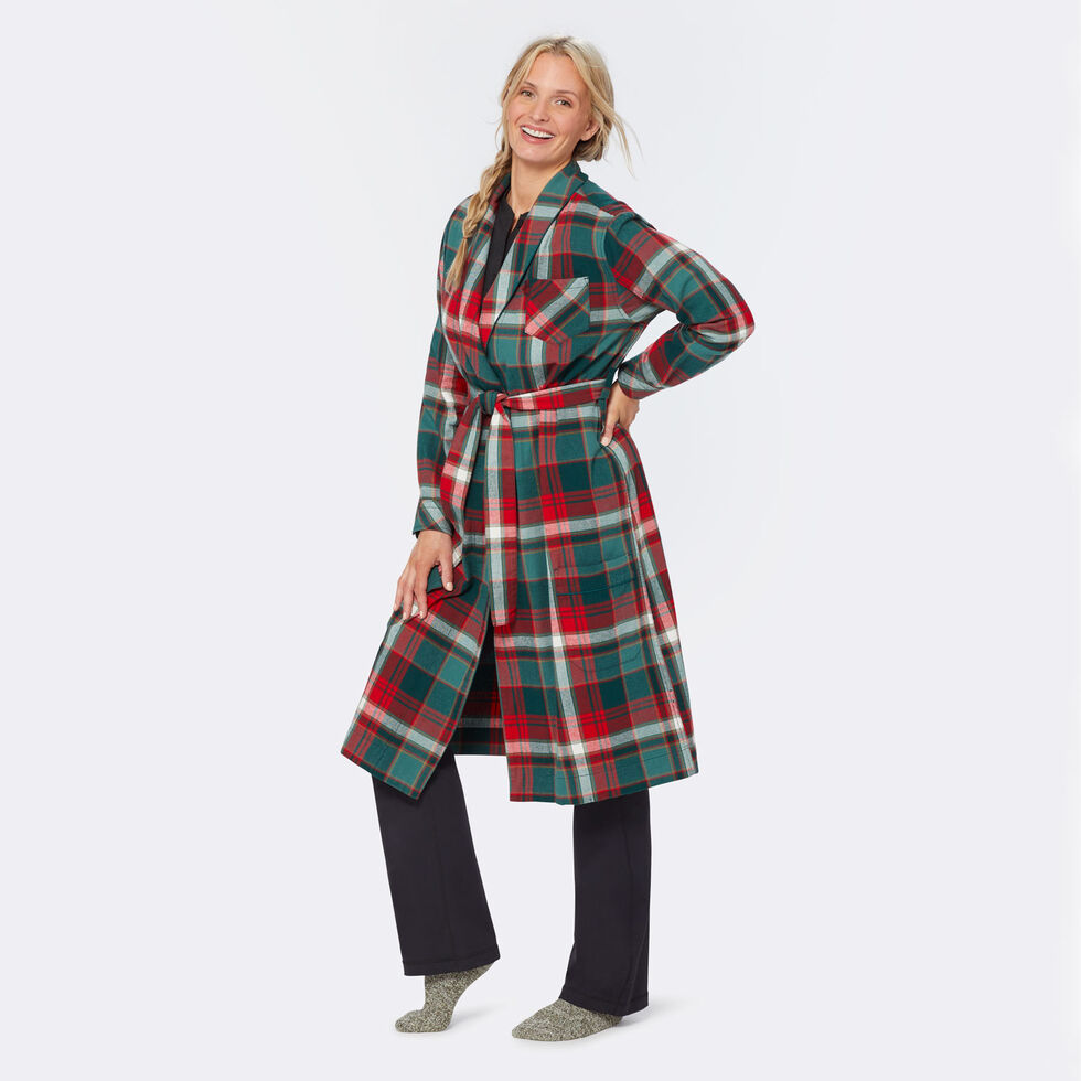 Women's Flannel Robe | Duluth Trading Company
