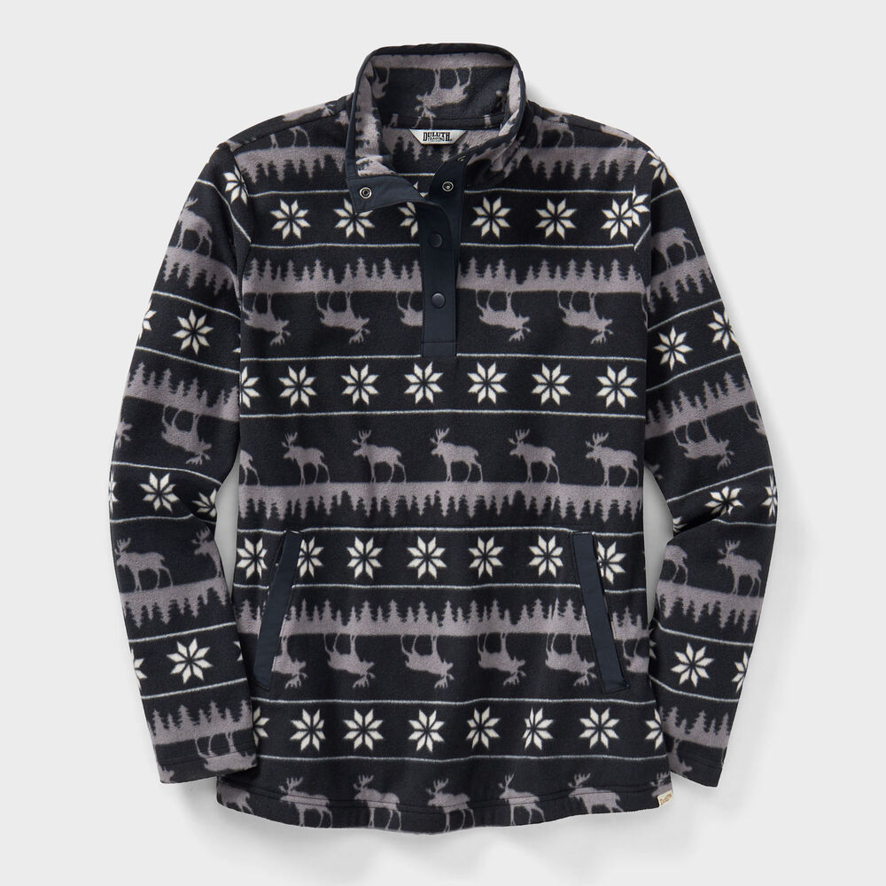 Women's Doubleback Printed Fleece Pullover Main Image