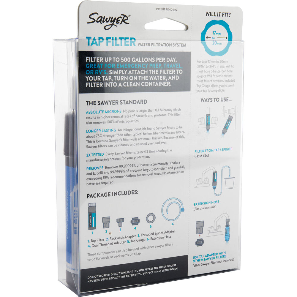 Sawyer Tap Mount Water Filter Main Image