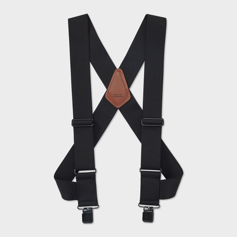 Duluth Regular Side Clip Suspenders BLK ONESIZE Main Image