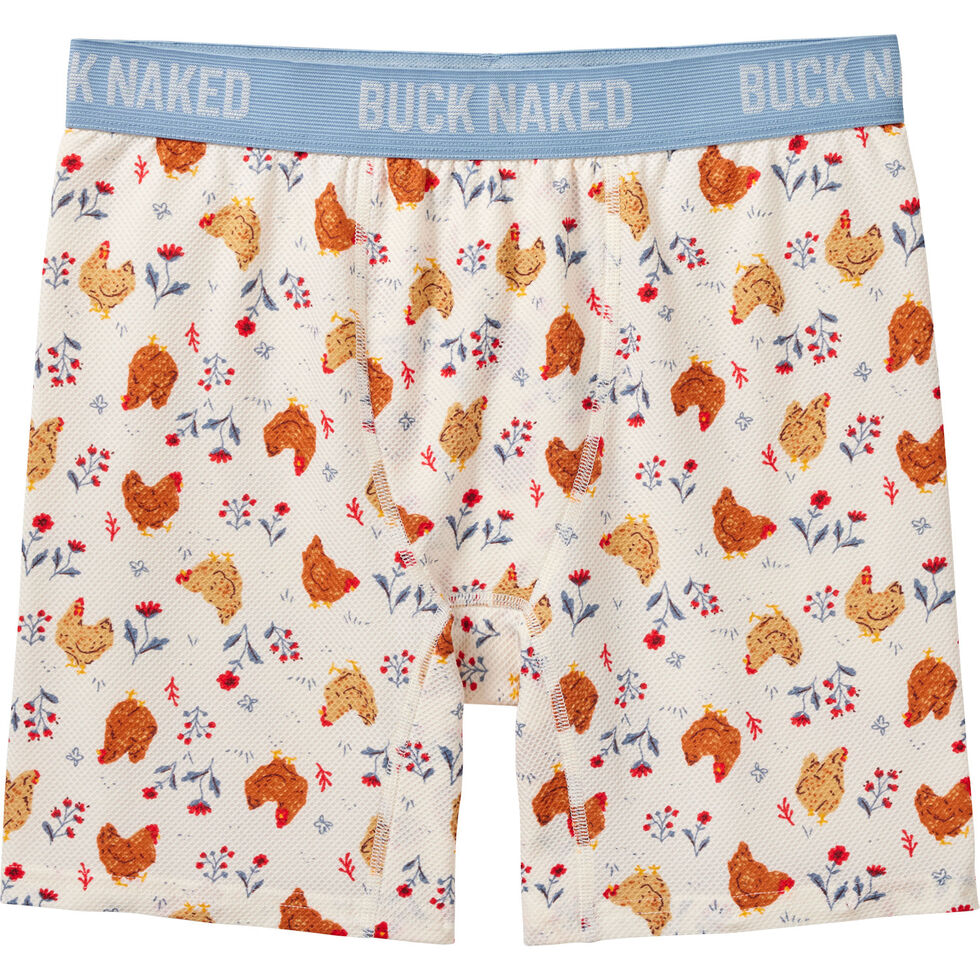 Women's Go Buck Naked Long Boxer Briefs
