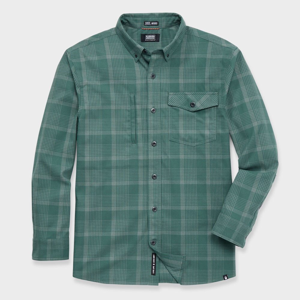 Men's AKHG Boar's Nest Relaxed Fit Flannel Shirt Main Image
