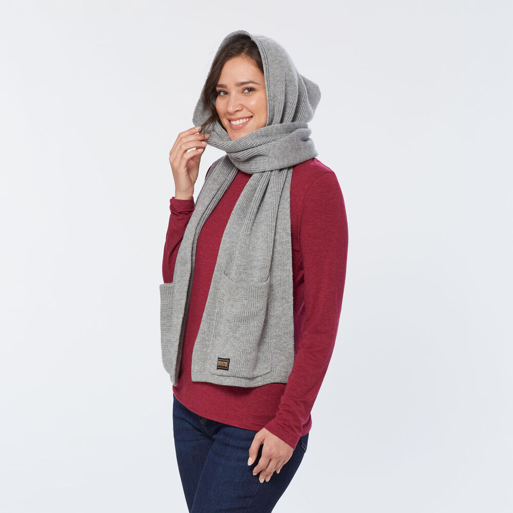 Hooded Scarf with Pockets Main Image