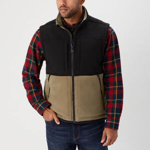 Men's Bear Hide Fleece Vest