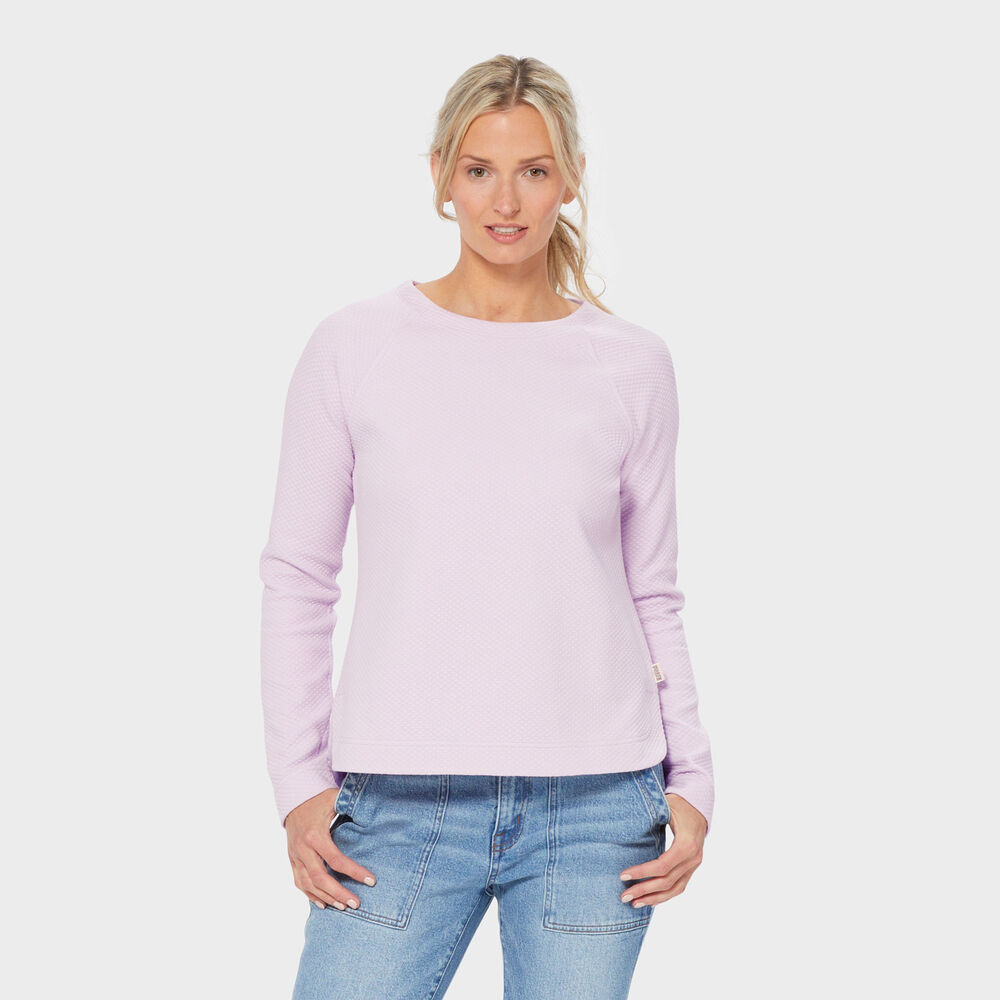 Women's AirLoc Quilted Crew Pullover Main Image