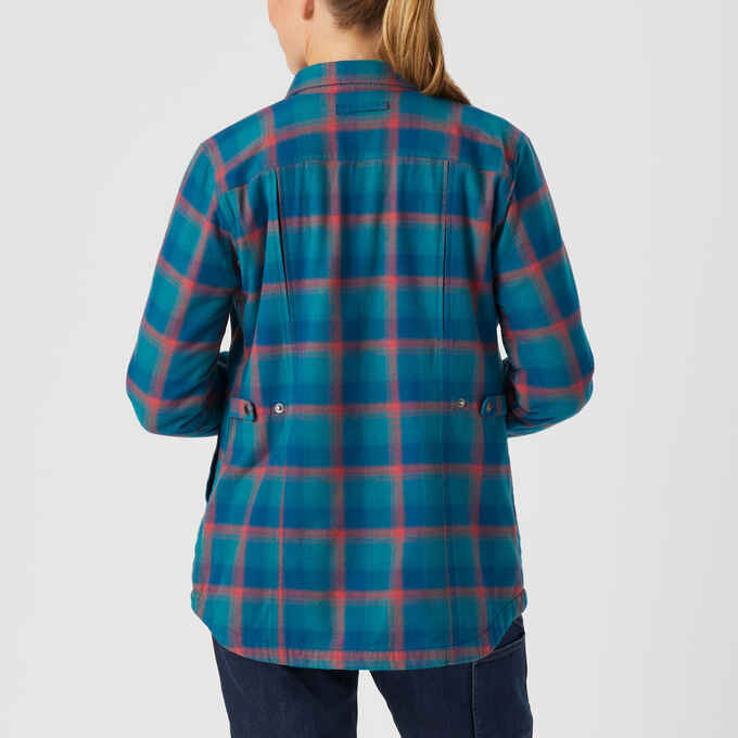 Women's Free Swingin' Lined Flannel Shirt Jac