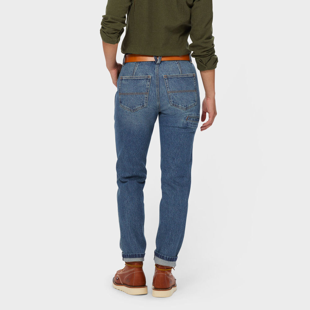 Women's Duluth Heritage Mid-Rise Stovepipe Jeans Main Image