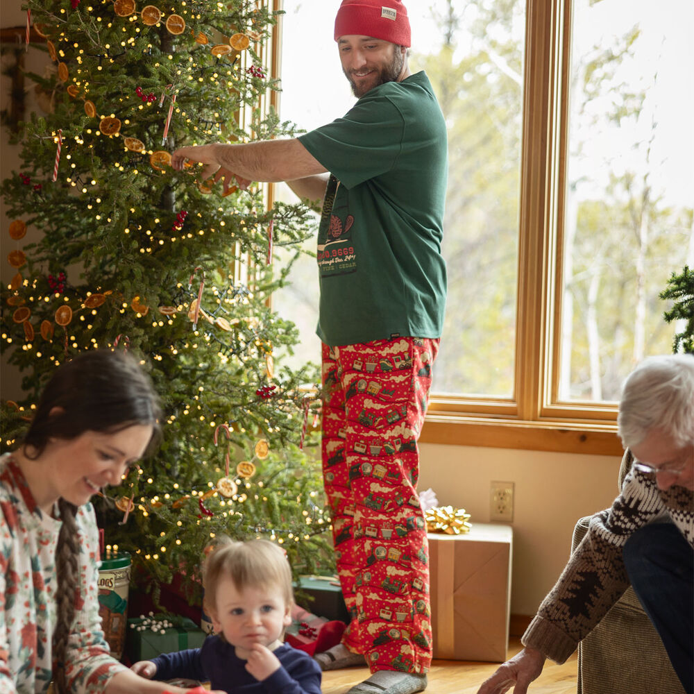 Men's Lumber Jams Cotton Pajama Bottoms Main Image