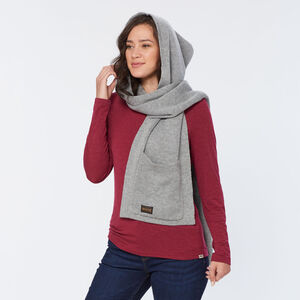 Hooded Scarf with Pockets