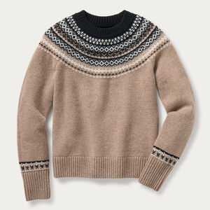 Women's Woolpaca Raglan Fair Isle Sweater