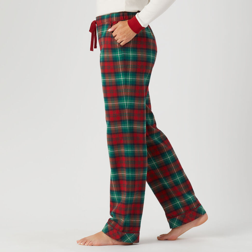 Women's Extra Tall Flannel Pajama Pants Extra Long Pj Pants Teal