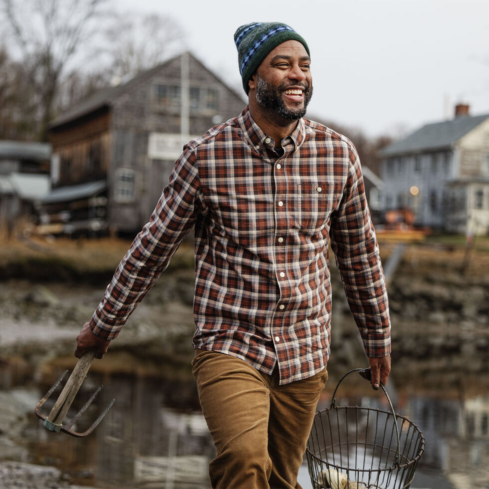 Men's Casual Oxford Standard Fit long Sleeve Shirt | Duluth Trading Company