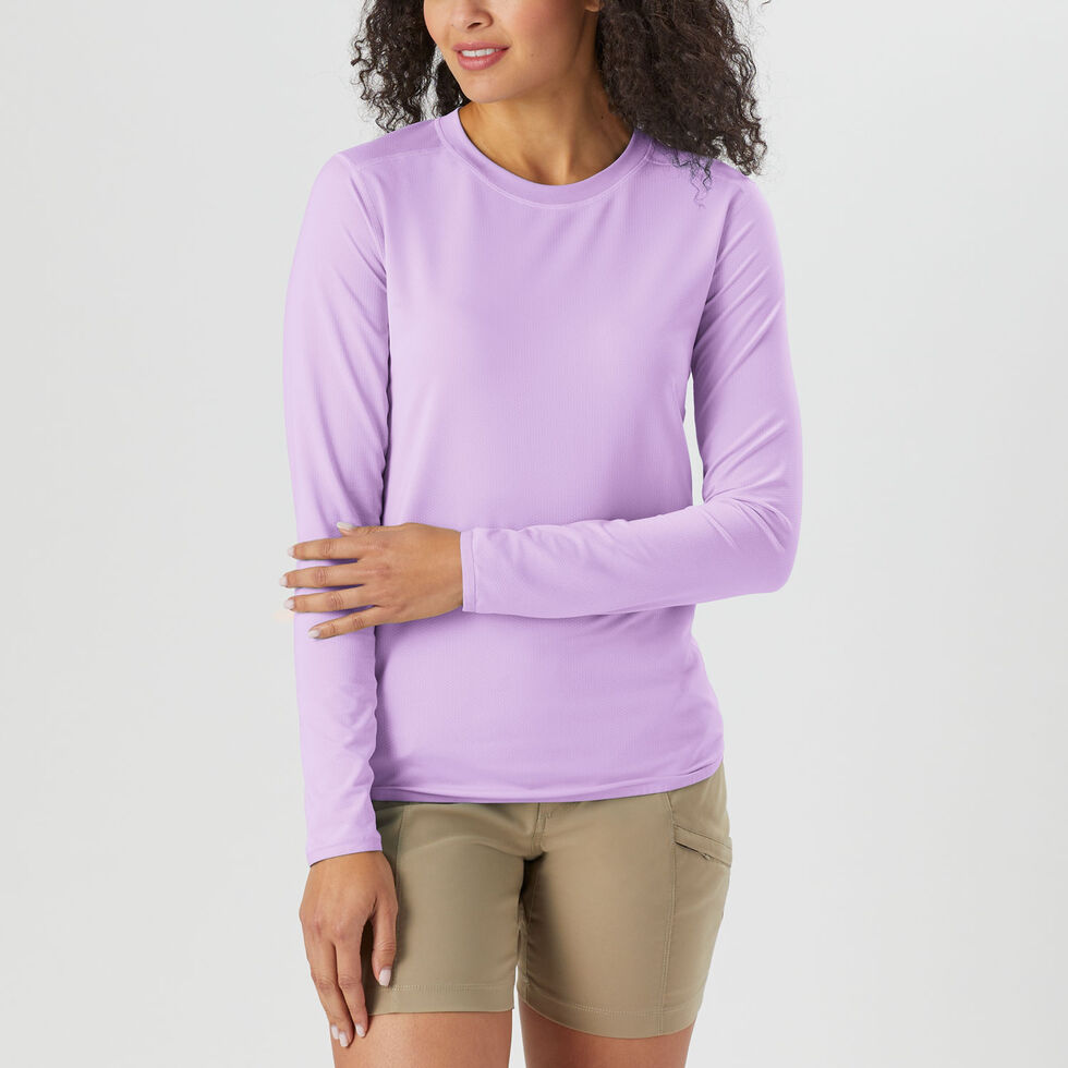Women's Armachillo Sunperior UPF Shirt - Purple XSM - Duluth Trading Company