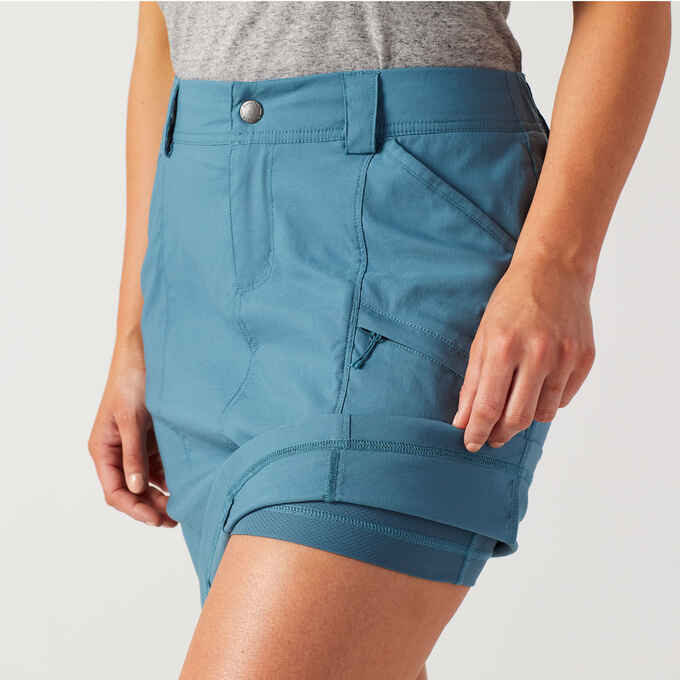 Women's Dry on the Fly Skort Original Snap Closure Waist Duluth