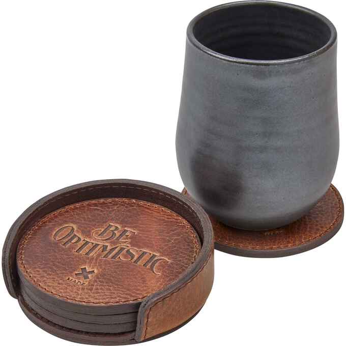 Best Made Leather Coasters
