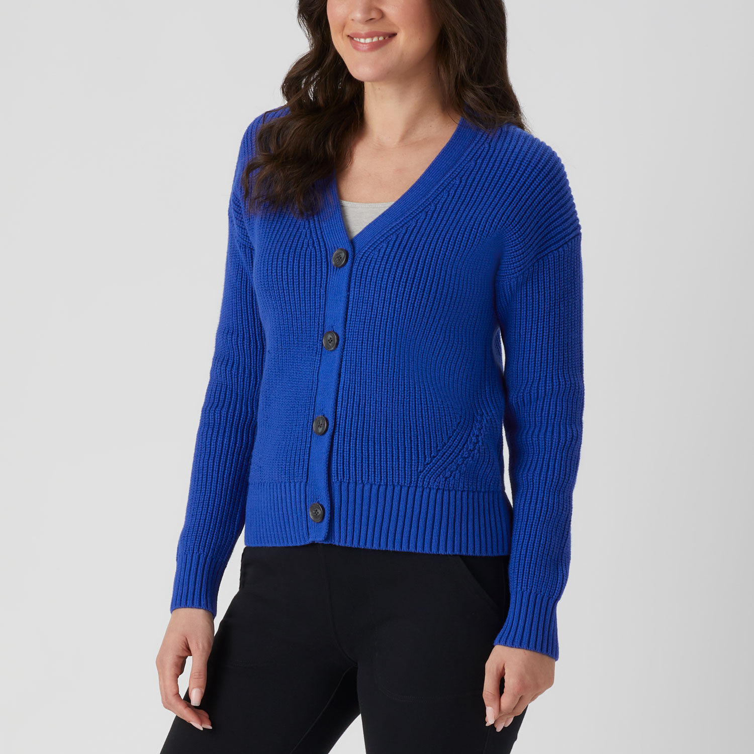 Cardigan SEMICOUTURE Woman color Blue